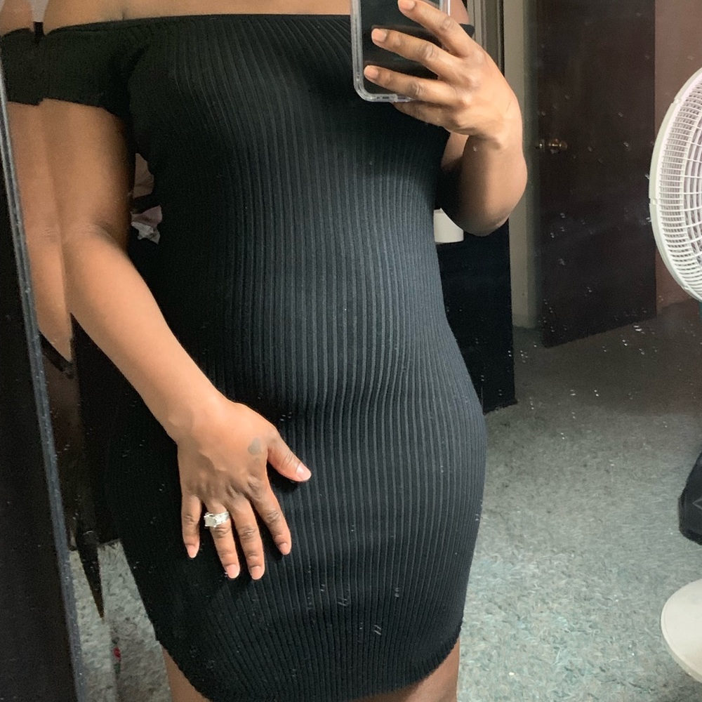 Off the shoulder dress